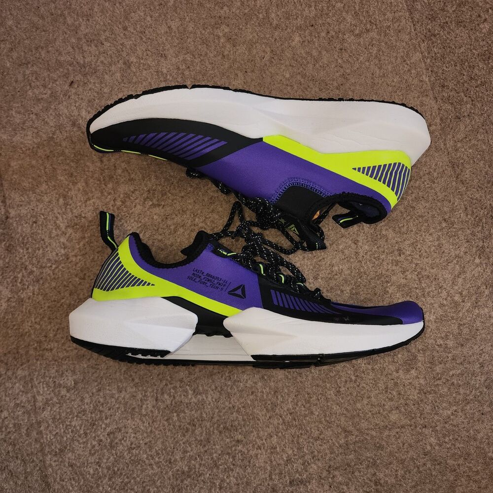 Reebok Sole Fury TS Running Shoes | Purple Neon Green | M11